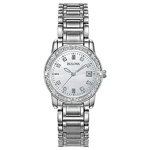 Bulova Montre classique à 3 aiguilles avec Bulova Montre classique à 3 aiguilles avec