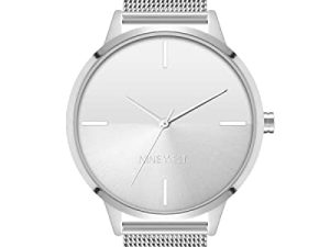 Nine West Montre-bracelet en maille pour femme