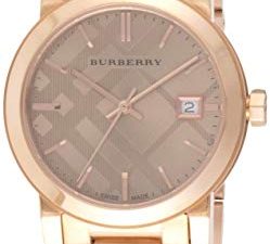 Burberry The City Rose Gold-Tone Montre Femme