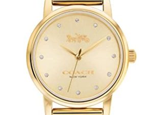 Coach 14503744 Grand Gold Tone Glitz Dial