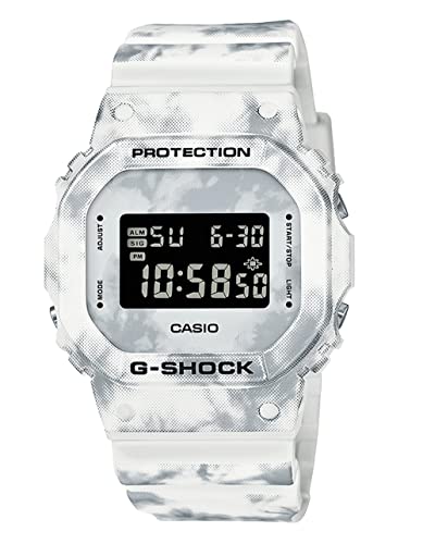G-Shock DW5600GC-7 Montre camouflage neige grunge Noir/blanc G-Shock DW5600GC-7 Montre camouflage neige grunge Noir/blanc