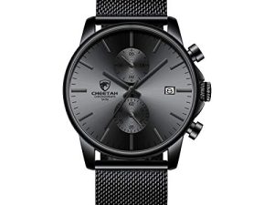 GOLDEN HOUR Montre Homme Mode Élégant Minimaliste