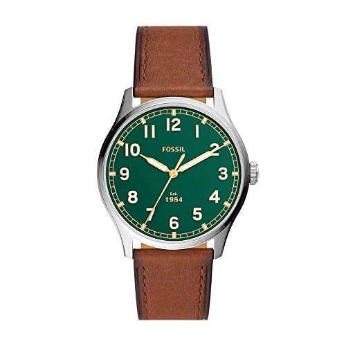 Fossil Dayliner Montre à quartz minimaliste en Fossil Dayliner Montre à quartz minimaliste en