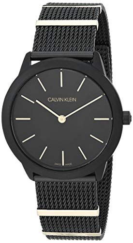 Calvin Klein Minimal Montre-bracelet en maille et Calvin Klein Minimal Montre-bracelet en maille et