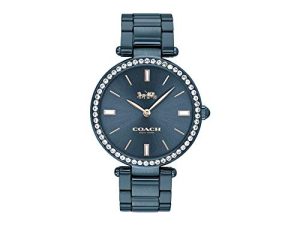 Coach Montre analogique métallique pour femme -