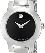 Movado 604759 Amorosa Montre-bracelet en acier inoxydable