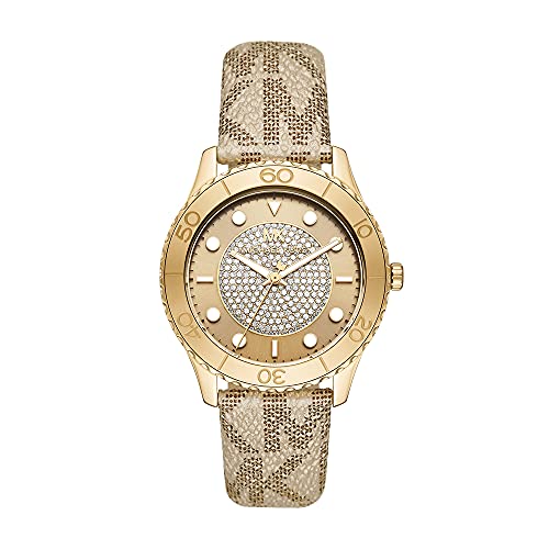 Michael Kors Runway Montre en PVC à Michael Kors Runway Montre en PVC à