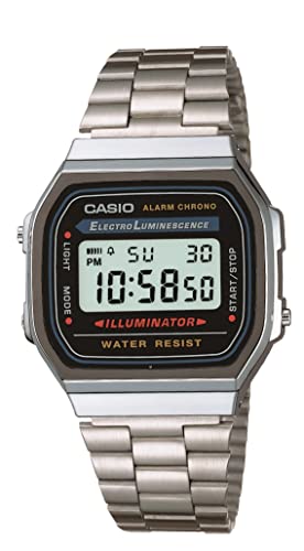 Casio Collection Montre unisexe pour adulte A168WA Casio Collection Montre unisexe pour adulte A168WA