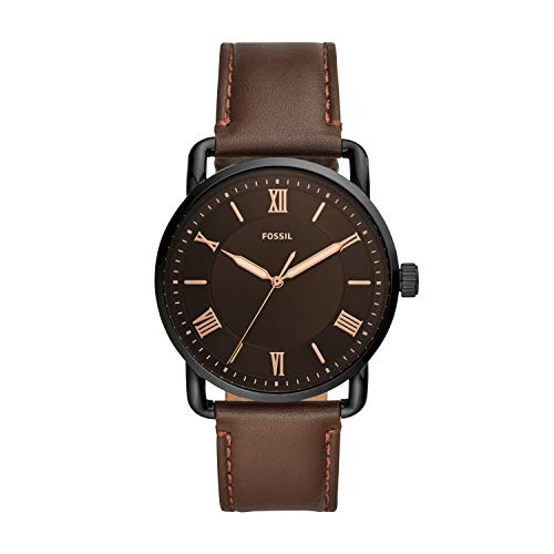Fossil Copeland Montre à quartz décontractée en Fossil Copeland Montre à quartz décontractée en