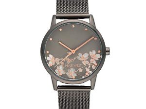 Nine West Montre-bracelet à cadran floral pour