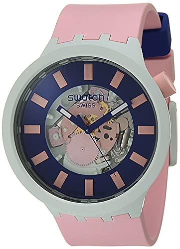 Swatch DIVERSIPINK Quartz Montre Unisexe SB03M105 Swatch DIVERSIPINK Quartz Montre Unisexe SB03M105