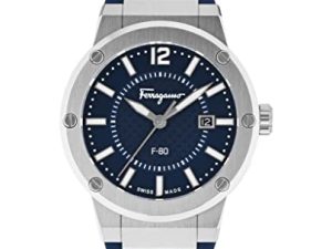 Salvatore Ferragamo Montre Homme Bleu 44 mm