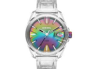 Diesel MS9 Montre à quartz en acier