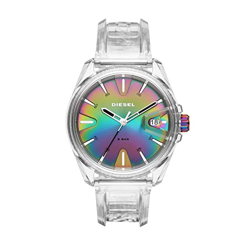 Diesel MS9 Montre à quartz en acier Diesel MS9 Montre à quartz en acier