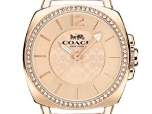 Coach 14503981 Boyfriend Carnation Cadran Doré Cuir