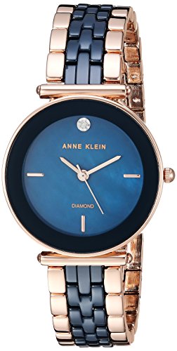 Anne Klein Montre-bracelet en céramique avec diamants Anne Klein Montre-bracelet en céramique avec diamants