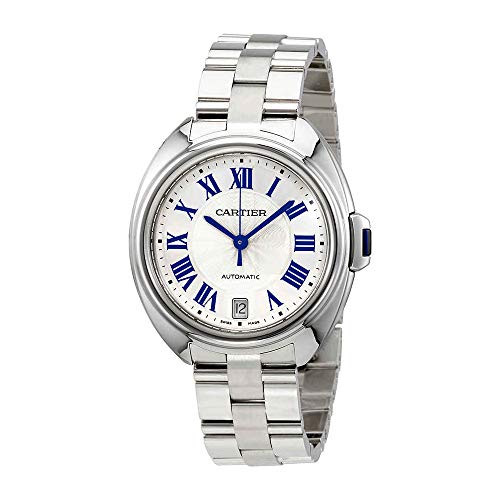 CARTIER Cle Automatique Cadran Argent Montre Femme CARTIER Cle Automatique Cadran Argent Montre Femme