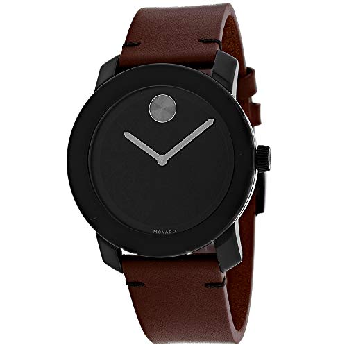 Movado Bold Quartz Cadran noir Montre pour Movado Bold Quartz Cadran noir Montre pour