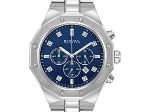 Bulova Montre à quartz chronographe classique à