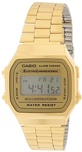 Casio A168WG-9 Montre à alarme chronographe vintage Casio A168WG-9 Montre à alarme chronographe vintage