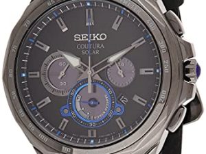 Coutura Montre chronographe solaire pour homme