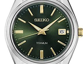 SEIKO Homme Essential TI TT Vert Dia