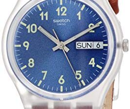 Swatch Montre à quartz analogique pour homme