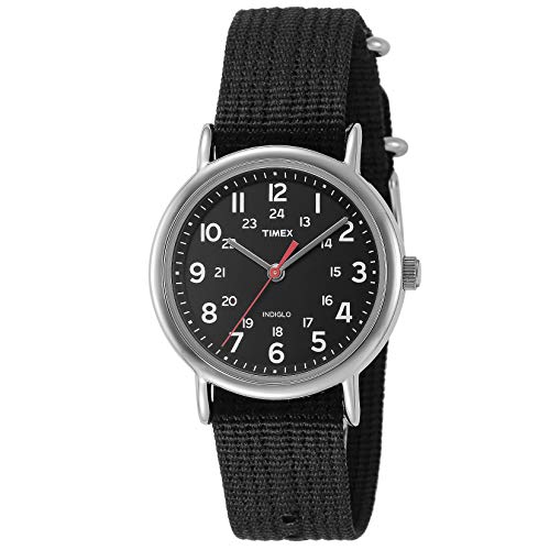 Timex Unisexe T2N647 Weekender 38 mm Noir Timex Unisexe T2N647 Weekender 38 mm Noir