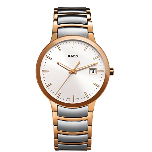 Rado Centrix Montre à quartz bicolore en Rado Centrix Montre à quartz bicolore en