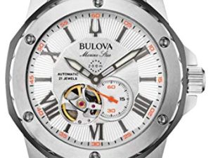 Bulova Marine Star - 98A226 Acier Taille
