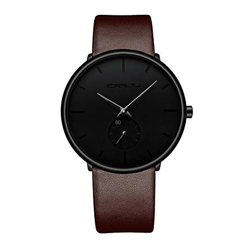 Montres pour Homme Ultra-Mince Minimaliste Étanche-Mode Montre-Bracelet Montres pour Homme Ultra-Mince Minimaliste Étanche-Mode Montre-Bracelet