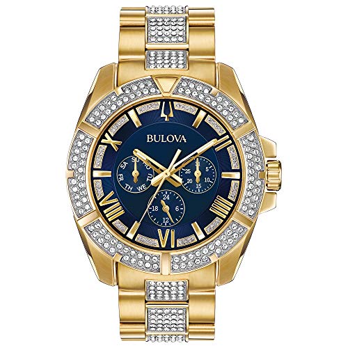 Bulova Montre à quartz multifonction à 6 Bulova Montre à quartz multifonction à 6