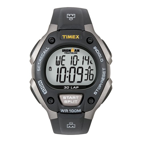 Timex Ironman Triathlon 30 tours Gris/Noir Timex Ironman Triathlon 30 tours Gris/Noir
