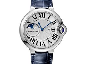 Cartier Ballon Bleu Moonphase Automatique Cadran Argent