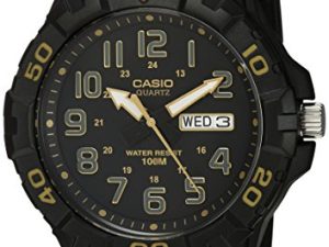 Casio Montre décontractée en résine à quartz