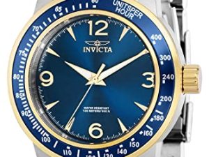 Invicta Spécialité Quartz Cadran Bleu Montre Homme