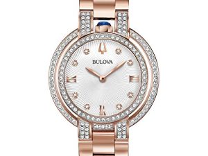 Bulova Montre à quartz analogique pour femme