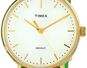Timex Fairfield Montre à bracelet coulissant pour