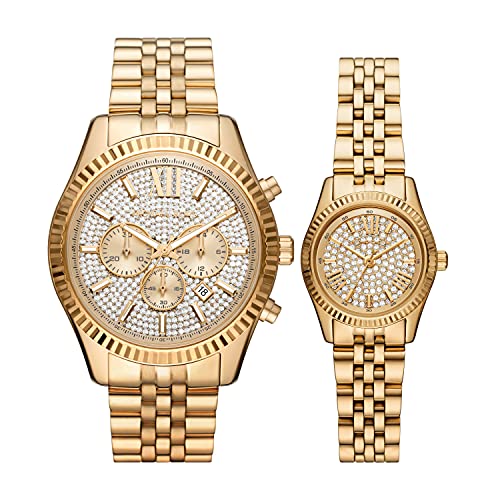 Montre Michael Kors Lexington chronographe en acier Montre Michael Kors Lexington chronographe en acier