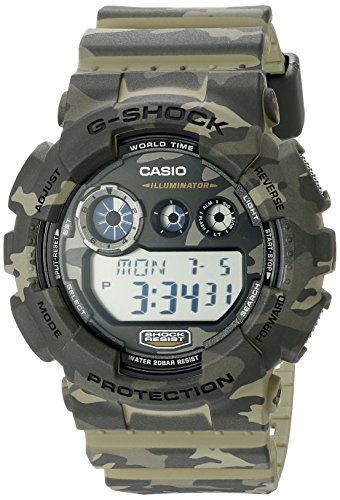 Casio G-Shock Montre de sport camouflage GD-120CM Casio G-Shock Montre de sport camouflage GD-120CM