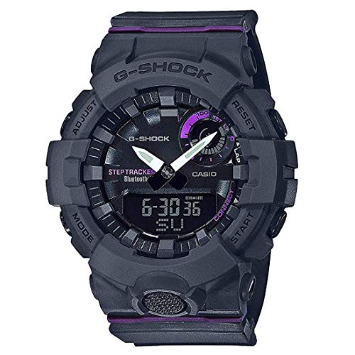 Casio G-Shock G-Squad Noir & Violet Bluetooth Casio G-Shock G-Squad Noir & Violet Bluetooth