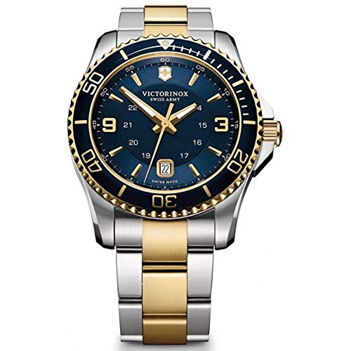 Grande montre Victorinox Maverick avec cadran bleu Grande montre Victorinox Maverick avec cadran bleu