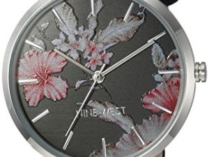 Nine West Montre-bracelet à cadran floral pour
