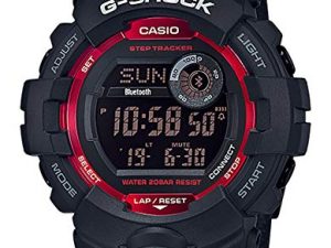 Casio G-Shock GBD800-1 Montre numérique Bluetooth G-Squad