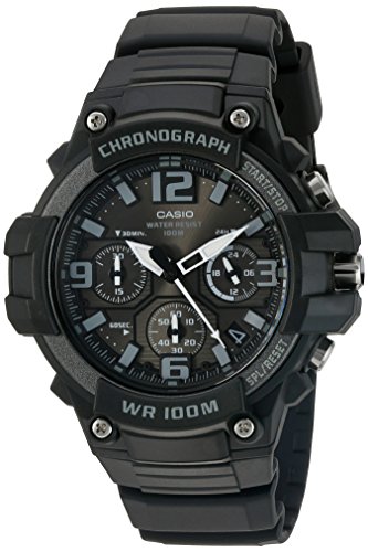 Casio Montre décontractée à quartz en acier Casio Montre décontractée à quartz en acier