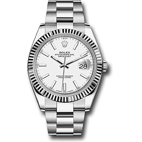 Rolex Datejust 41 Cadran Blanc Oyster Automatique Rolex Datejust 41 Cadran Blanc Oyster Automatique