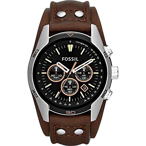 Fossil Coachman Montre à quartz décontractée en Fossil Coachman Montre à quartz décontractée en