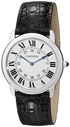 Cartier Ronde Solo Montre en acier pour Cartier Ronde Solo Montre en acier pour