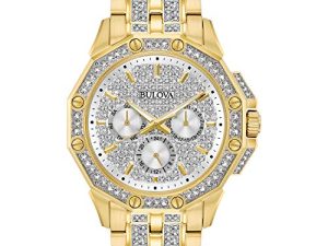 Bulova Montre Octava en cristal pour homme