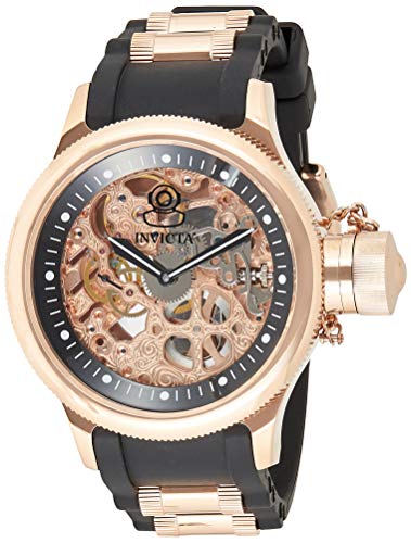 Invicta Montre squelette en acier inoxydable pour Invicta Montre squelette en acier inoxydable pour